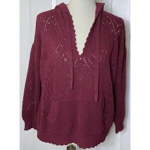BiBi Women's Pullover Sweater Hooded